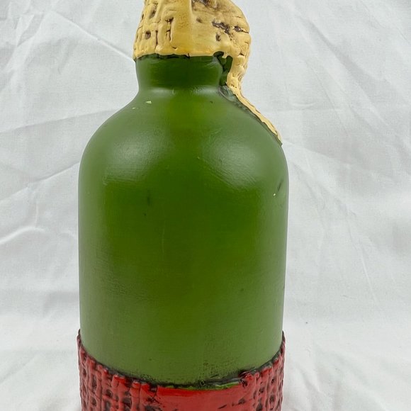 Vintage Ceramic Irish Man in Tweed Wine Liquor Decanter with Carved Stopper - Picture 9 of 13